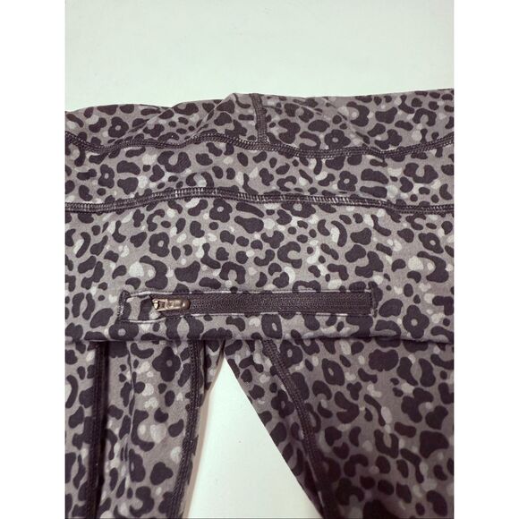 Nike Women’s Dri-FIT Leopard Print Yoga Athletic Leggings Drawstring Pocket SzXL - Picture 15 of 16